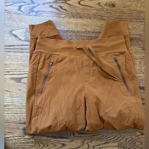 Athleta Copper Rust Orange Trekkie Jogger Pants - 4 Petite